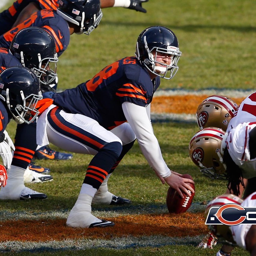 Chicago Bears Long Snapper #48. - Faith is taking the first step even when you don't see the whole staircase.