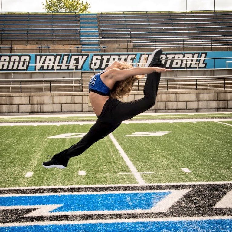 The Grand Valley State University Laker Dance Team DII 15x National Champions🏆