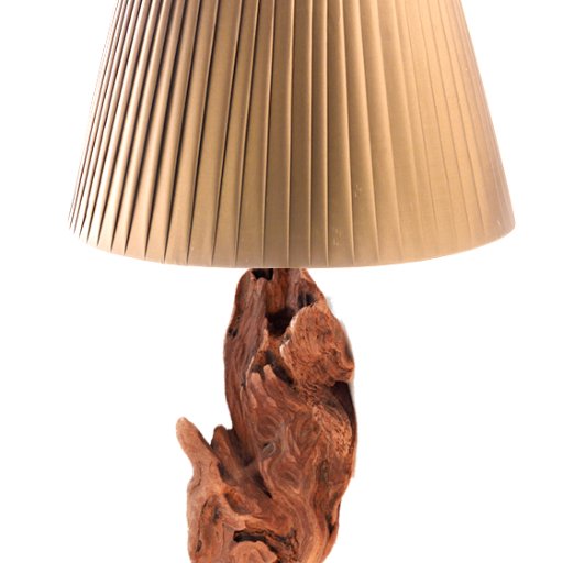 #Treibholzlampen für ein warmes Licht in den Räumen