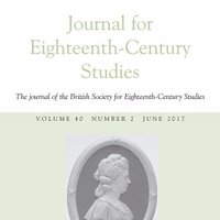 Journal for Eighteenth-Century Studies (@jecsjournal) 's Twitter Profile