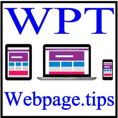 webpage tips