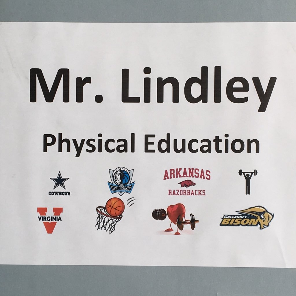 MrLindleyPE's profile picture. B.S. at Gallaudet University (Physical Education)..M.Ed University of Virginia (Adapted Physical Education)..16th year at Parklawn Elementary/FCPS (20th year)