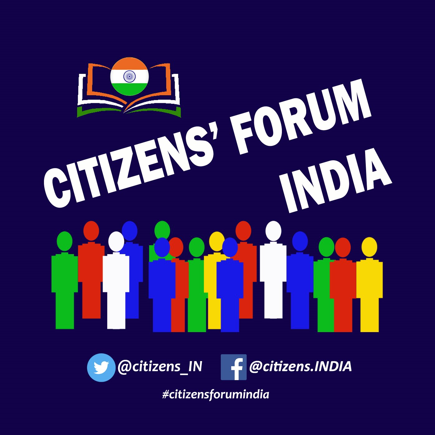 Citizens' Forum India endeavours to create aware citizens who comprehend their democratic rights & responsibilities through sharing credible information & data.