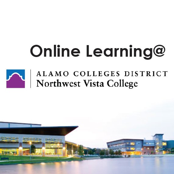 Hello and Welcome WILDCATS!, 
Northwest Vista College Distance Learning, where students can ask questions and discuss their studies.