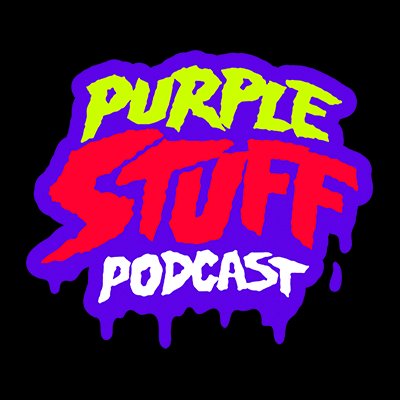 The Purple Stuff Podcast is hosted by @sludgecentral and @dinosaurdracula.