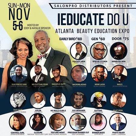 Salon Pro Distribution is your tool for all your hair education needs.
IEducateDoU Beauty Expo Nov 5-6, 2017
https://t.co/TR09K7MDKG