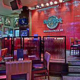 Hard Rock Cafe Niagara Falls USA rocks the falls. Work up a little hunger while cruising and perusing the walls of memorabilia, and we've got you covered.