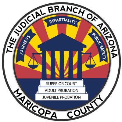court arizona superior mc maricopa county probate seal branch judicial