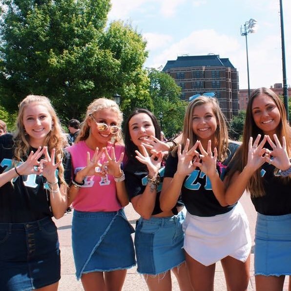 Zeta Tau Alpha, Eta Beta Chapter at Duquesne University. The Nobility of Serving Others.