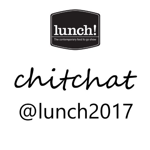 The Lunch! show is *the* essential food-to-go event. This Twitter channel is an independent visitor service, separate from the event organisers. #lunch17