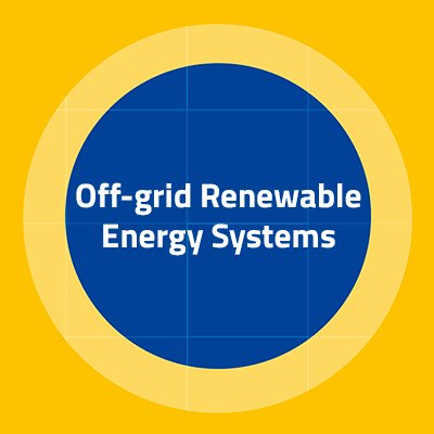 RenewableMOOC's profile picture. The course explores how off-grid renewable energy systems can help achieve the UN goal of sustainable energy access for all by 2030.