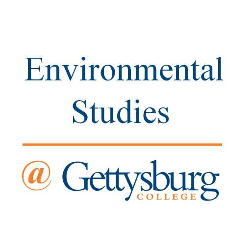 Environmental Studies Department at Gettysburg College, PA. We tweet about environmental issues, and the work of our students, faculty and alumni.
