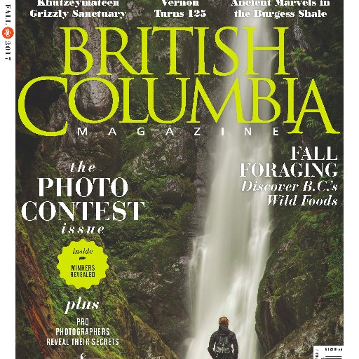 The geographic and travel quarterly of British Columbia. #ILoveBC