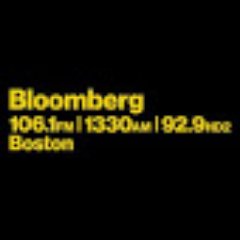 Bloomberg Baystate Business 3 to 6 PM on 106.1 FM Boston, Newburyport and 92.9 HD2 w/ Tom Moroney, Joe Shortsleeve, Kim Carrigan, Anne Mostue, Janet Wu.