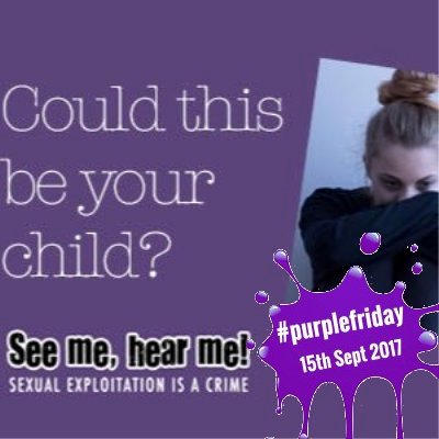 The See Me Hear Me campaign was launched by West Midlands Metropolitan Partnership in June 2014 to raise awareness of Child Sexual Exploitation.
