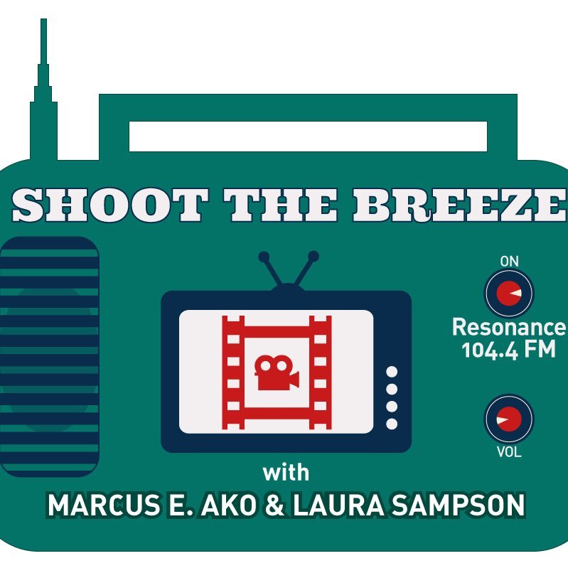 A one-hour film/TV radio show hosted by @Marcus_Ako, @LauraSampson & David Campbell Fri 7pm (UK) on @ResonanceFM (podcasts Mon). Produced by @8ftAnts