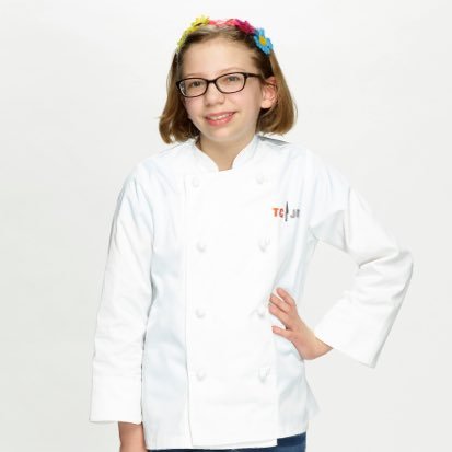 This young chef was diagnosed with celiac disease and she now loves to create gluten free dishes. Top Chef Jr. Season 1 contestant.