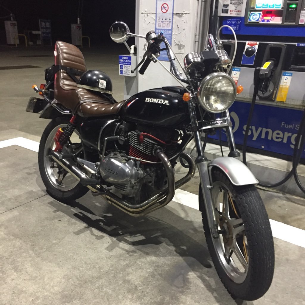 バブ乗りパイセン お世辞でも僕の単車カッコイイってゆってくれる人 単車乗りと繋がりたい 仲良くなりたい 旧車乗り バブ2 ホーク2 Honda