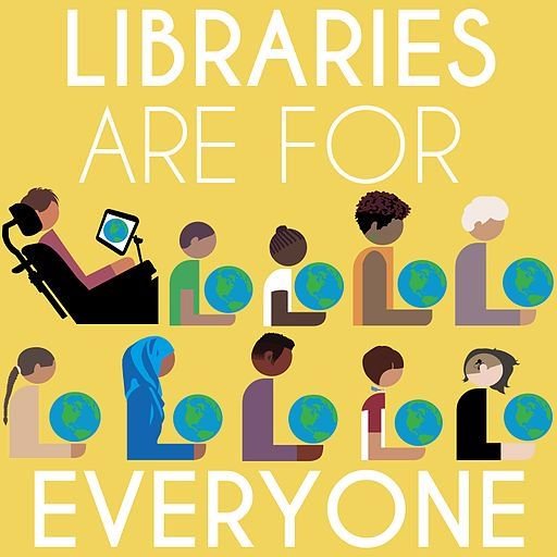 Just a small library with the goal of meeting the needs of our service area.