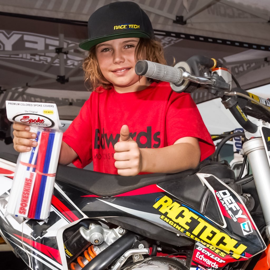 Motocross athlete! I’ve been riding and racing my dirt bike since 2012. Im 13 years old. I ride a Husqvarna 85 and 112. I compete at all the top nationals.