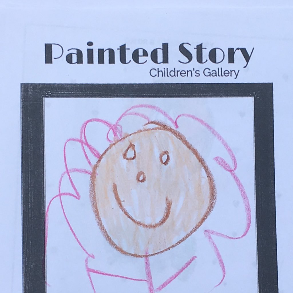 Painted Story is a traveling #artgallery curated for #Chattanooga's children! 🎨