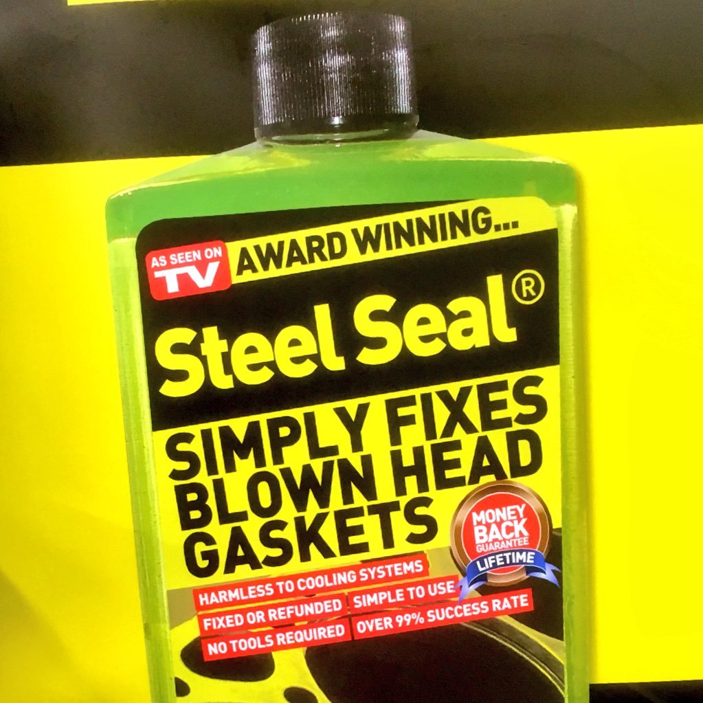 Worlds Best & Only Easy Pour In Fix for Blown Head Gaskets. Lifetime Money Back Guarantee. Stocked & Trusted by all great Motor Factors & Retail Motor Stores.