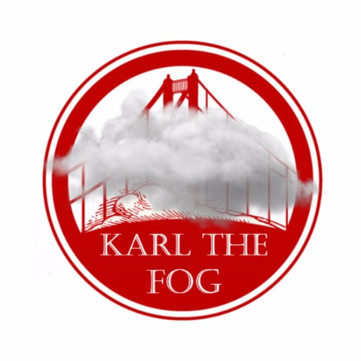 The Official KarlTheFog® Twitter Account – Karl The Fog…  Karl is the name of San Francisco’s world-famous fog.