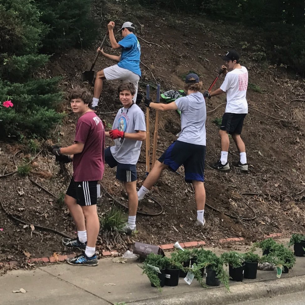 Page High School Beautification Club