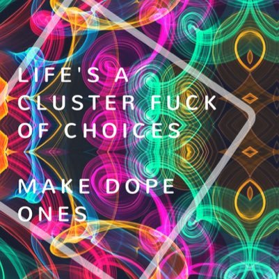 https://t.co/W6mT4MXOyO ▪️Content Curator ◽️HipHop Enthusiast ◽️DopePusher LIFE'S A CLUSTER FUCK OF CHOICES ..... MAKE DOPE ONES 🎟