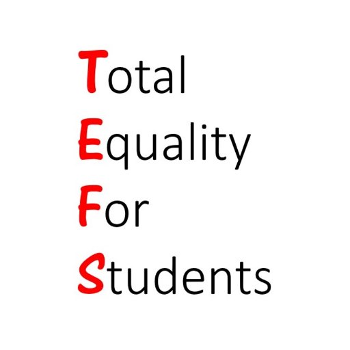 TEFSinfo's profile picture. Total Equality for students is about equality of opportunity and access to time and resources for all regardless of disability, gender, ethnicity or background.