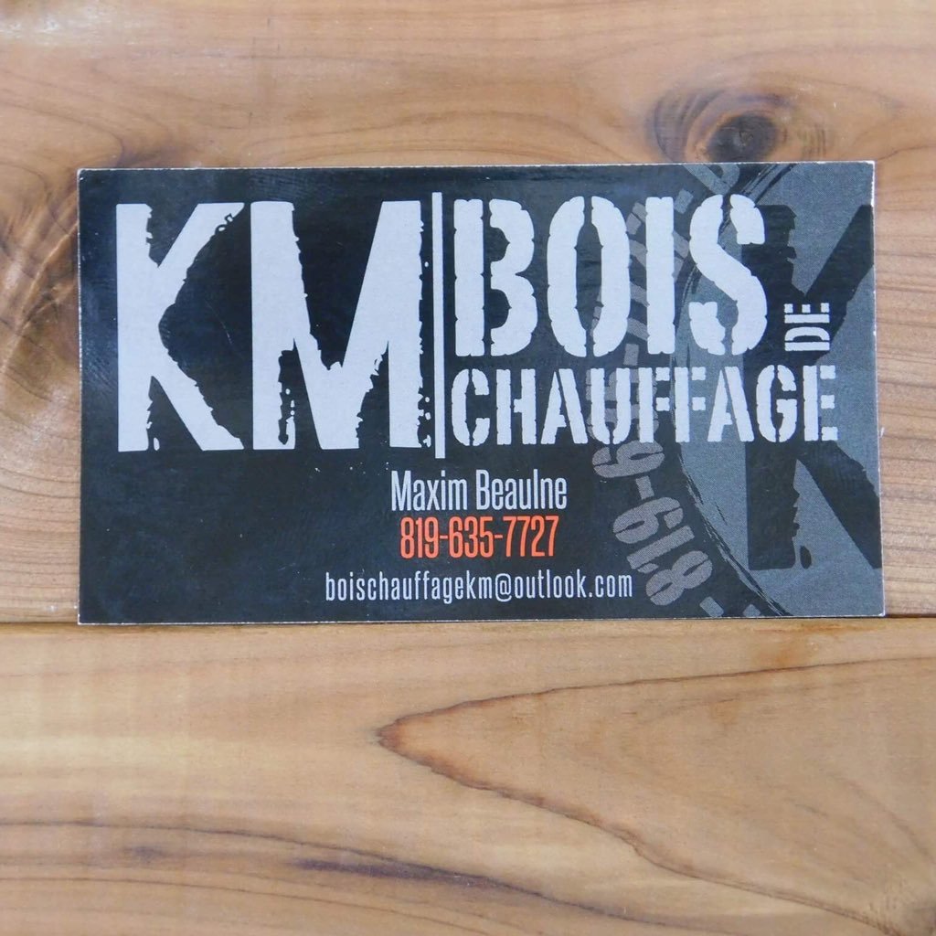Vente de bois de chauffage de qualité livraison disponible contacté nous par texte ou par téléphone au 819-635-7727 Maxim Beaulne