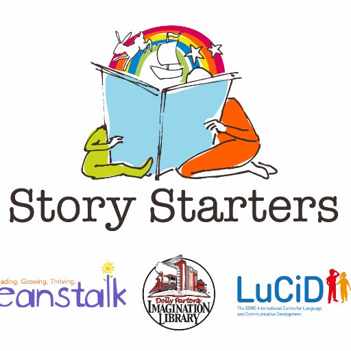 Helping children become ready to read from an early age with @Beanstalkreads @TeamDollyUK @LuCiD_Centre. Thanks to players of @PostcodeLottery and @DreamFundPPL