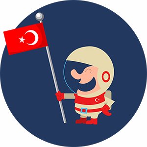 uzaydaturkler's profile picture. 🚀21. yüzyıl bilgi ve becerilerini çocuklarımıza tek bir atölye çatısı altında kazandıracak “Uzayda Türkler Var” sosyal sorumluluk projesi!