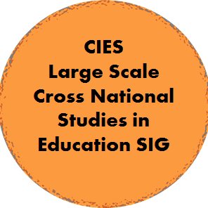 Large Scale Cross National Studies in Education, a special interest group of the Comparative and International Education Society @cies_us