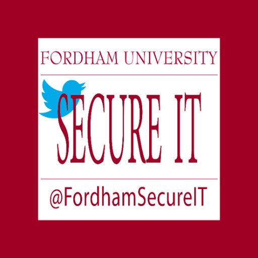 Fordham University - University Information Security Office Questions or concerns, contact IT Customer Care at 718-817-3999 or via email: helpit@fordham.edu