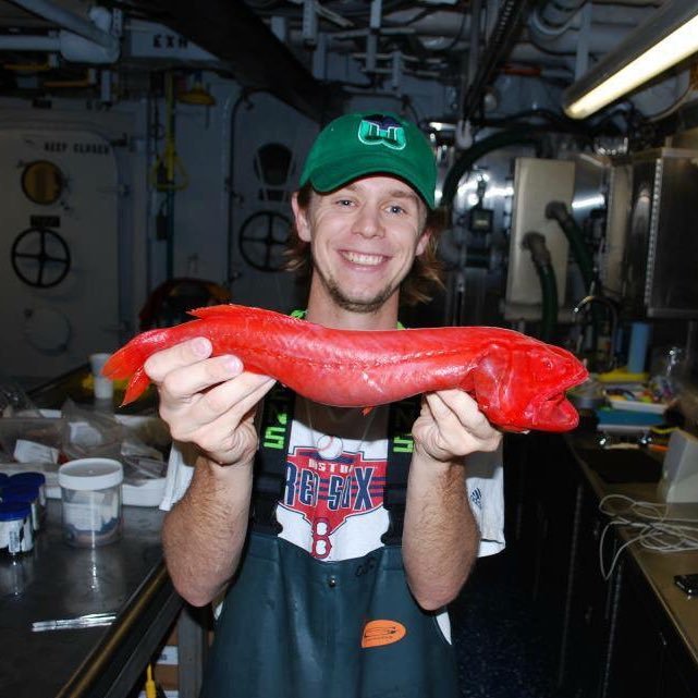 Marine biologist studying fisheries science at the Virginia Institute of Marine Science