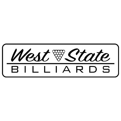 West State Billiards & Gamerooms offers American-made pool tables with professional installation.