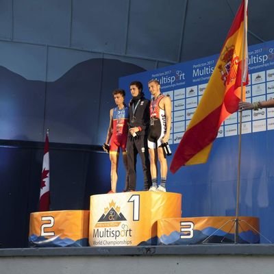 Triatleta, Subcampeón del Mundo y de Europa Duatlón Sub23,