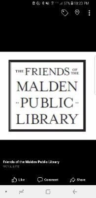 We host fundraisers and use the money raised to support programs and buy materials for the Malden Public Library. We love our public library! ❤