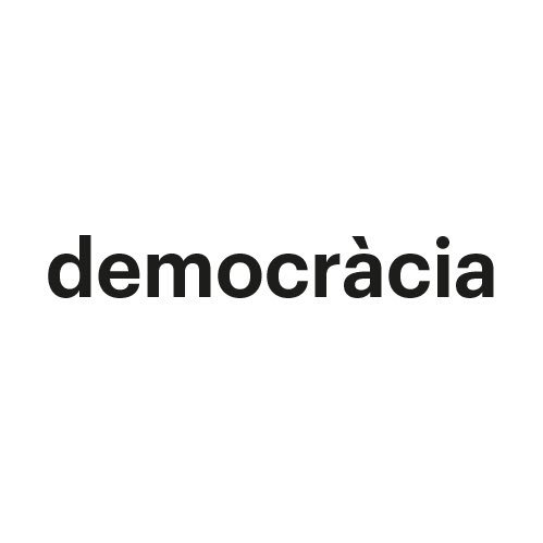 democràcia estudio crea experiencias de marca globales. Comunicación, diseño, experiencias y 'democràcia' hola@democraciaestudio.com 600275804 C/Puerto Rico,51