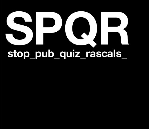 s_p_q_r's profile picture. We are an organization dedicated to ridding the world of people who use mobile phones and other means to cheat in Pub quizzes!
