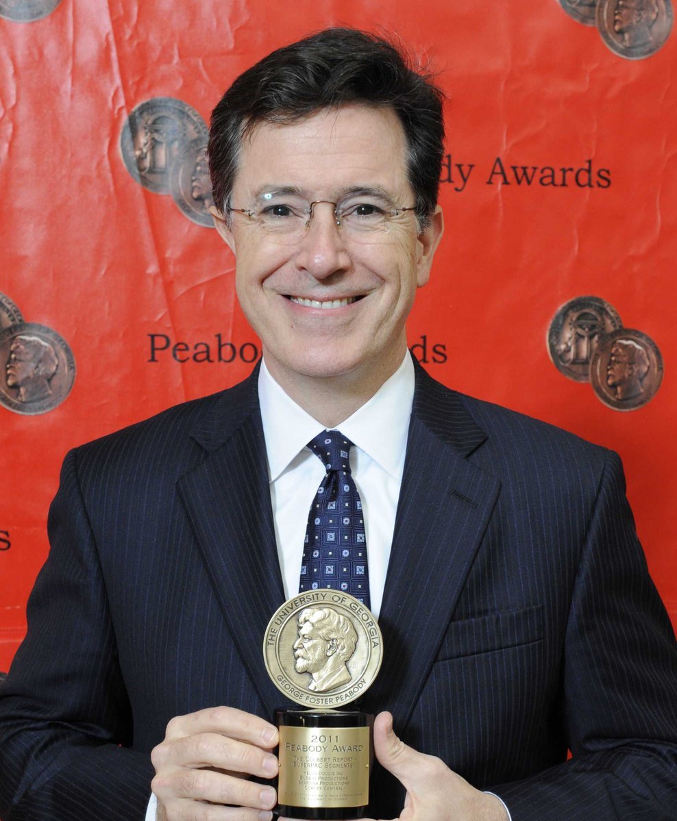 Stephen Tyrone Colbert is an Comedy Central program The Colbert Report from 2005 to 2014, and hosting ...