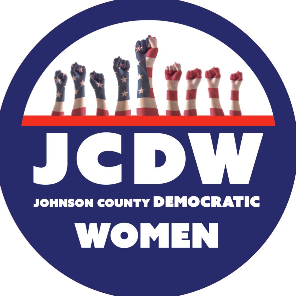 jcdwks's profile picture. We engage women in politics & help get Dems in Johnson County Kansas elected. #KS03🌻 We are 1 of 8 chapters of #KFDW https://t.co/oJZBJgRZXg