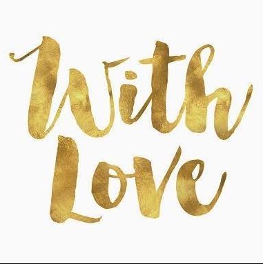 We are with love, we love all things related to crafts. checkout our website to see our latest creations.