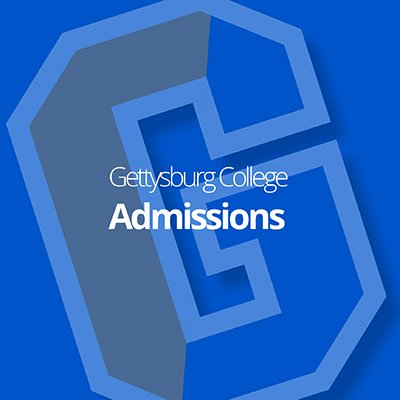 Official Twitter of Admissions at Gettysburg College, a highly selective four-year residential college of liberal arts and sciences.