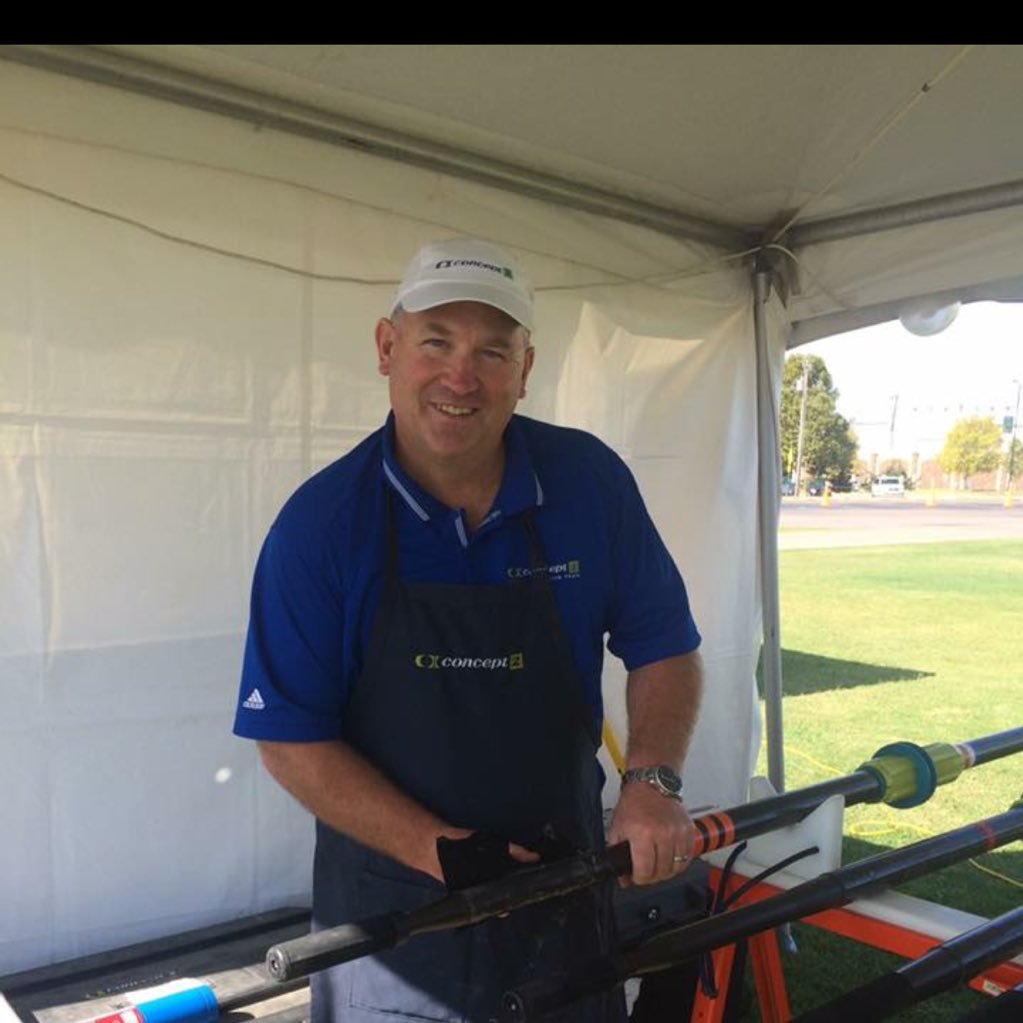 Concept 2 Senior Oar specialist and International Regatta guy for 40 years