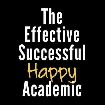 Co-founders of The Effective, Successful, Happy Academic, @BaileySousa and @DrAlexMClark share their work and passion.  Book available on Amazon or from SAGE.