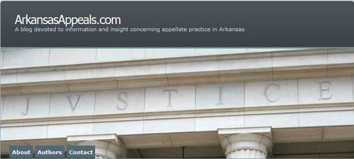 Like Arkansas appellate practice? You'll LOVE this Twitter feed! Looking for something a little less wonky? Visit our main firm feed @TaylorTaylorLaw.