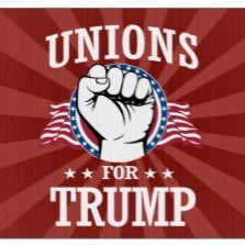 Unions will rarely support a Republican candidate but that is not the view of their members. We are hard working blue collar Americans and we support Trump!