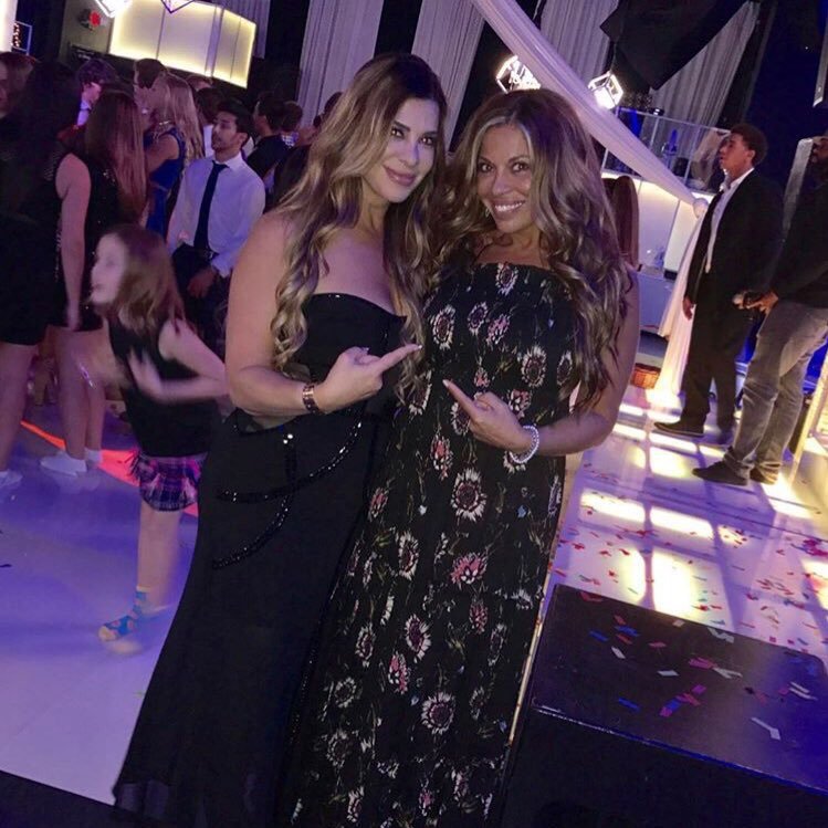 Dolores and Siggy! Tune in to see them every Wednesday night at 9 PM on #RHONJ, starting October 4th!!! Follow them - @DoloresCatania @SiggyFlicker !!!